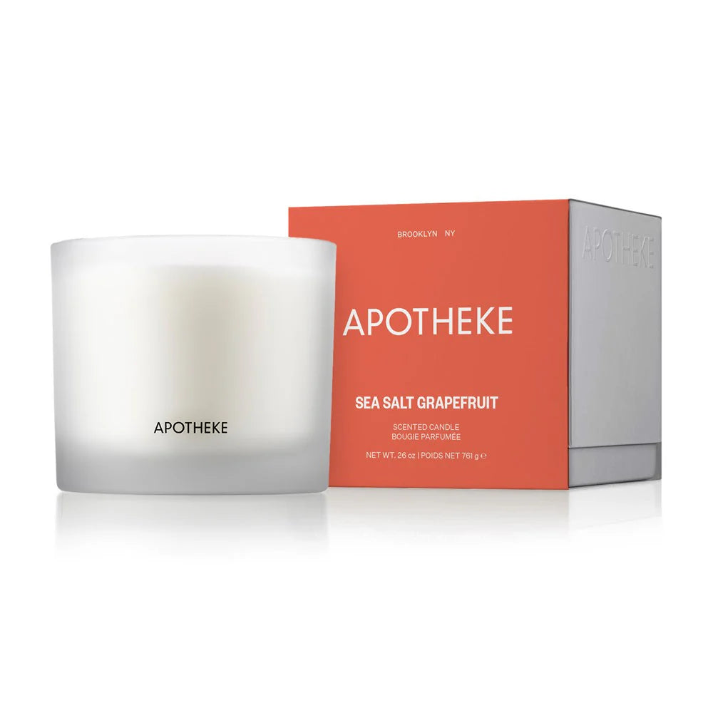 3 Wick Sea Salt Grapefruit Candle