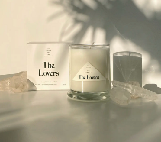 The Lovers Candle - Sphinx & The Priestess