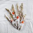 Load image into Gallery viewer, Mini Bowie Bunny, Cotton-filled Ornament
